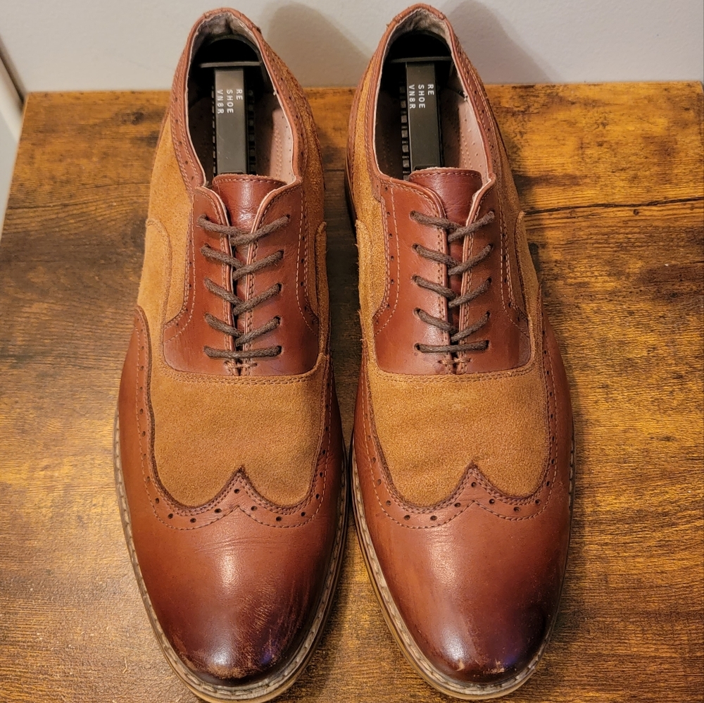 Genuine Leather Men's Handmade Oxford shoes